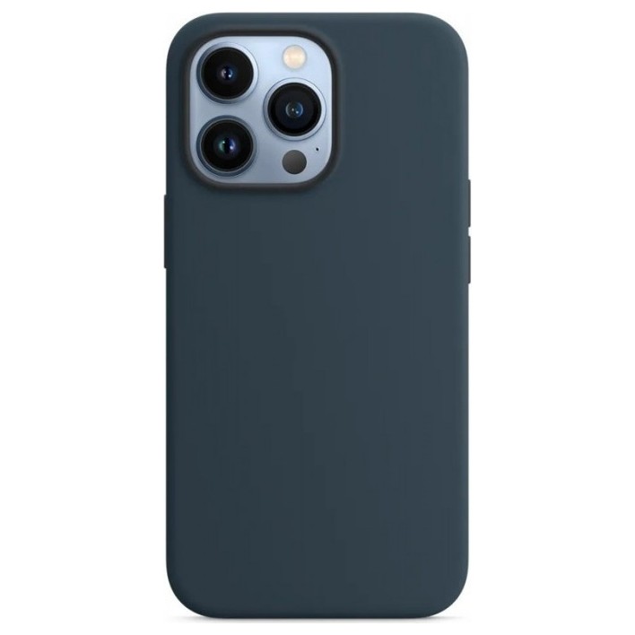 Чехол Silicone Case MagSafe для iPhone 13 Pro Max Темно-Синий | Фото 2 из 2