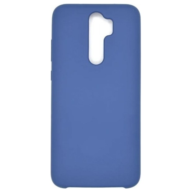 Чехол-накладка Silicone Cover для Xiaomi Redmi Note 8 Pro Синий | Фото 1 из 2