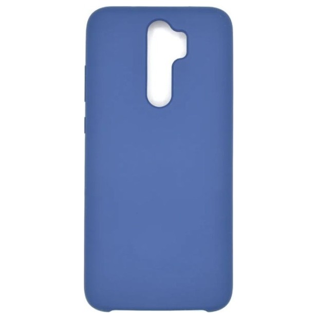 Чехол-накладка Silicone Cover для Xiaomi Redmi Note 8 Pro Синий | Фото 2 из 2