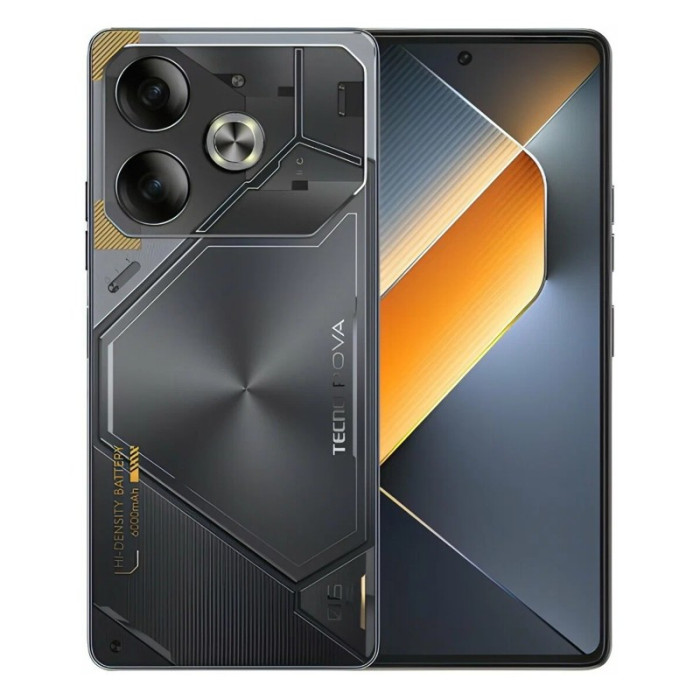Смартфон Tecno Pova 6 12/256GB Серый (Meteorite Grey) EAC | Фото 1 из 8