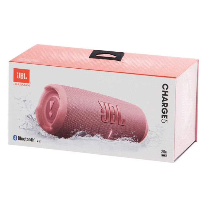 Портативная акустика JBL Charge 5 Розовый | Фото 2 из 9