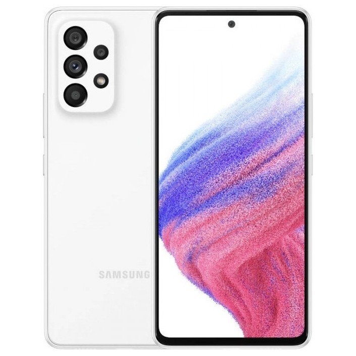 Смартфон Samsung Galaxy A53 5G 8/256GB Белый (Awesome White) | Фото 1 из 5