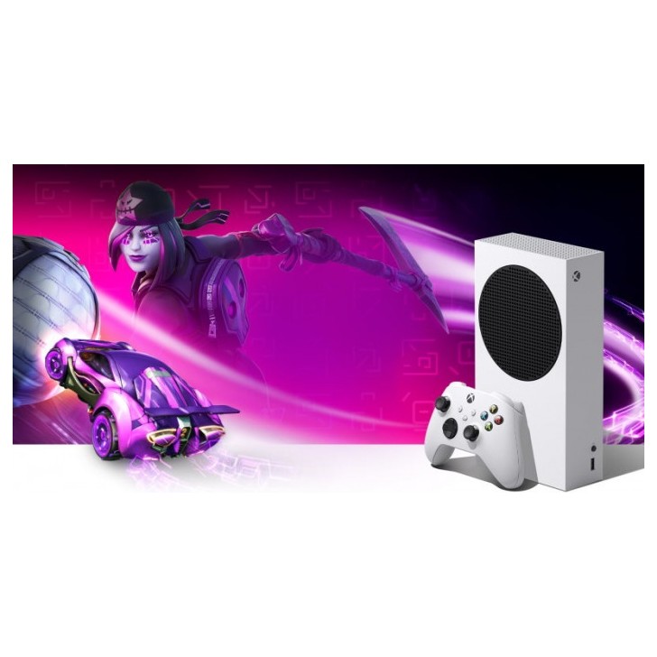 Игровая приставка Microsoft Xbox Series S + FORTNITE + ROCKET LEAGUE Белый | Фото 3 из 4