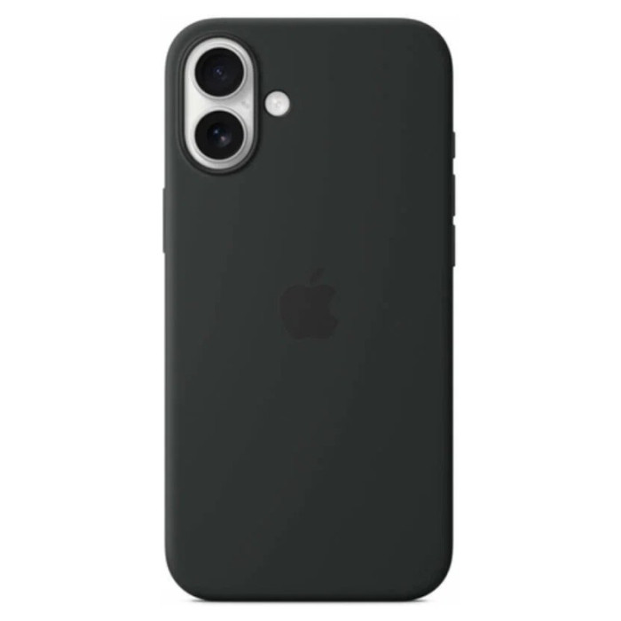 Чехол накладка Silicone Case для iPhone 16 Черный | Фото 1 из 1
