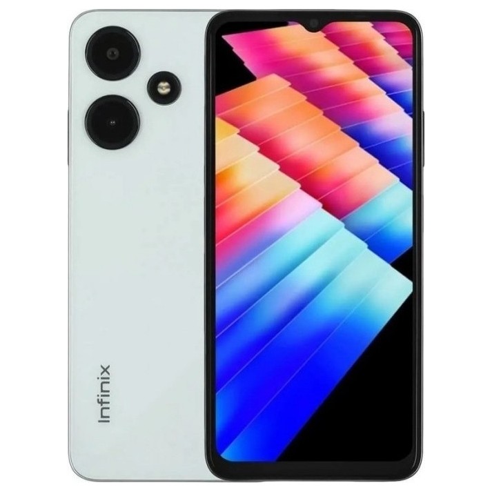 Смартфон Infinix Hot 30i 8/256GB Белый (White) EAC | Фото 1 из 4