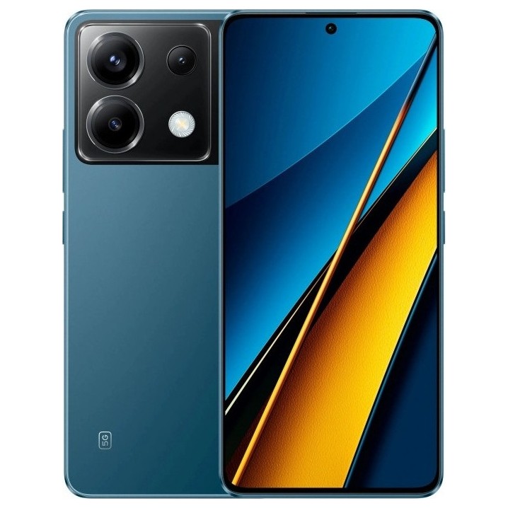 Смартфон Poco X6 12/256GB Синий (Blue) | Фото 1 из 5