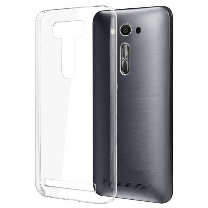 Силиконовый чехол прозрачный для Asus Zenfone 2 | Фото 1 из 2