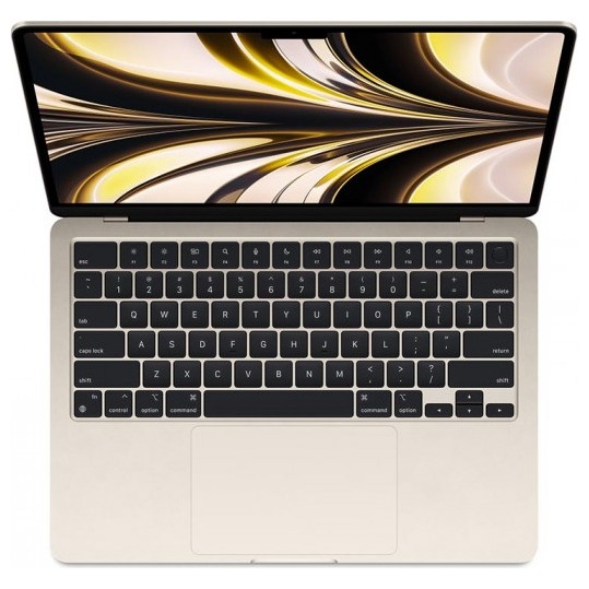 Ноутбук Apple MacBook Air 13 2022 MLY23 (Apple M2, 8GB/512GB, 10-Core GPU) Золотой | Фото 2 из 6