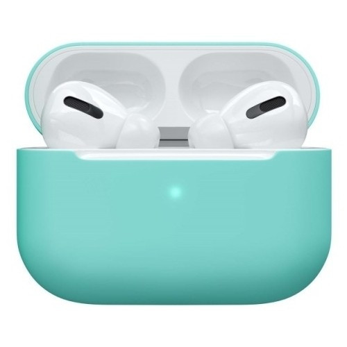 Чехол Gurdini Liquid Silicone Protective Case для AirPods 3 Мятный | Фото 2 из 2