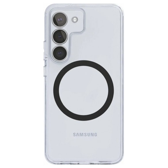 Чехол защитный VLP Puro Case MagSafe для Samsung Galaxy S24 Plus прозрачный | Фото 1 из 2