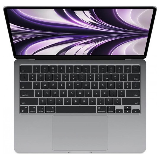 Ноутбук Apple MacBook Air 13 2022 MLXX3 (Apple M2, 8GB/512GB, 10-Core GPU) Серый космос | Фото 2 из 6