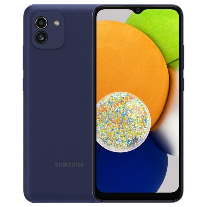 Смартфон Samsung Galaxy A03 4/64GB Синий (Blue) | Фото 1 из 5