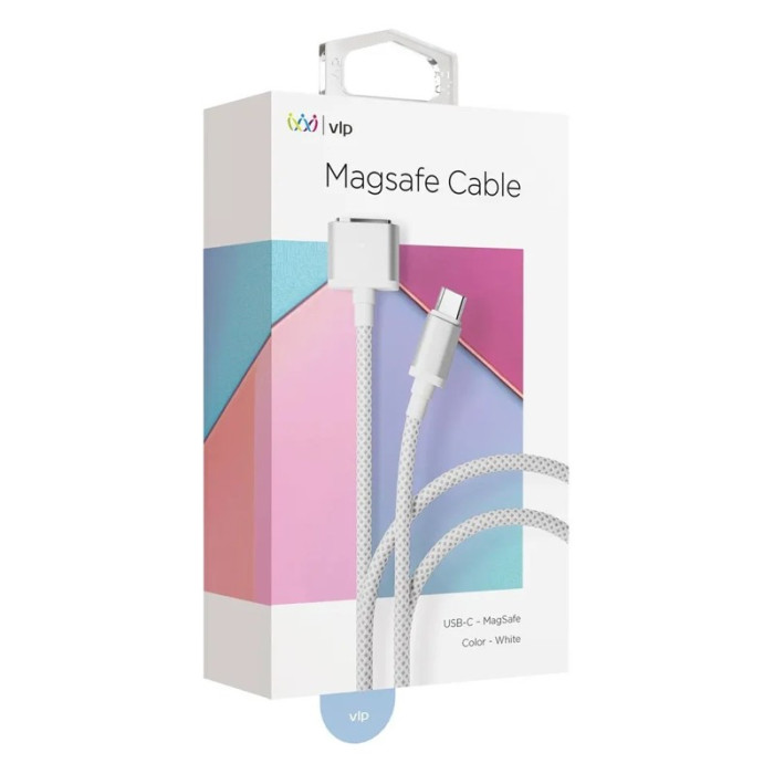 Кабель VLP Cable USB C – MagSafe 2.0м Белый | Фото 2 из 4