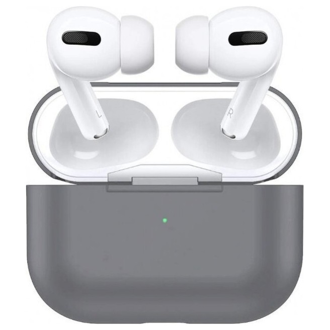 Чехол Gurdini Liquid Silicone Protective Case для AirPods 3 Серый | Фото 1 из 2