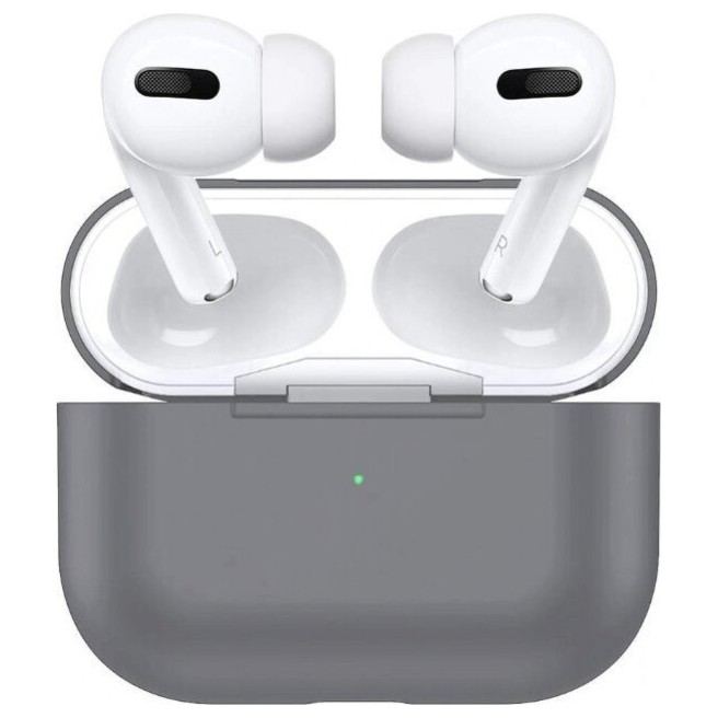Чехол Gurdini Liquid Silicone Protective Case для AirPods 3 Серый | Фото 2 из 2
