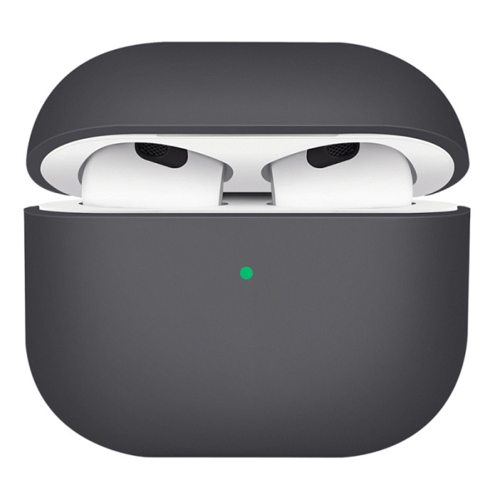 Чехол Gurdini Liquid Silicone Protective Case для AirPods 3 Серый