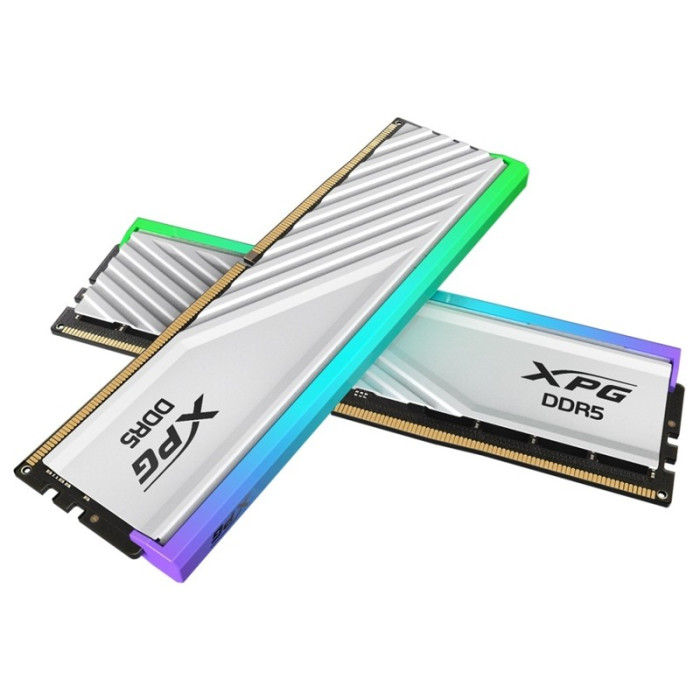 Оперативная память 32Gb DDR5 6000MHz ADATA XPG Lancer Blade RGB White (AX5U6000C3416G-DTLABRWH) (2x16Gb KIT) | Фото 1 из 1