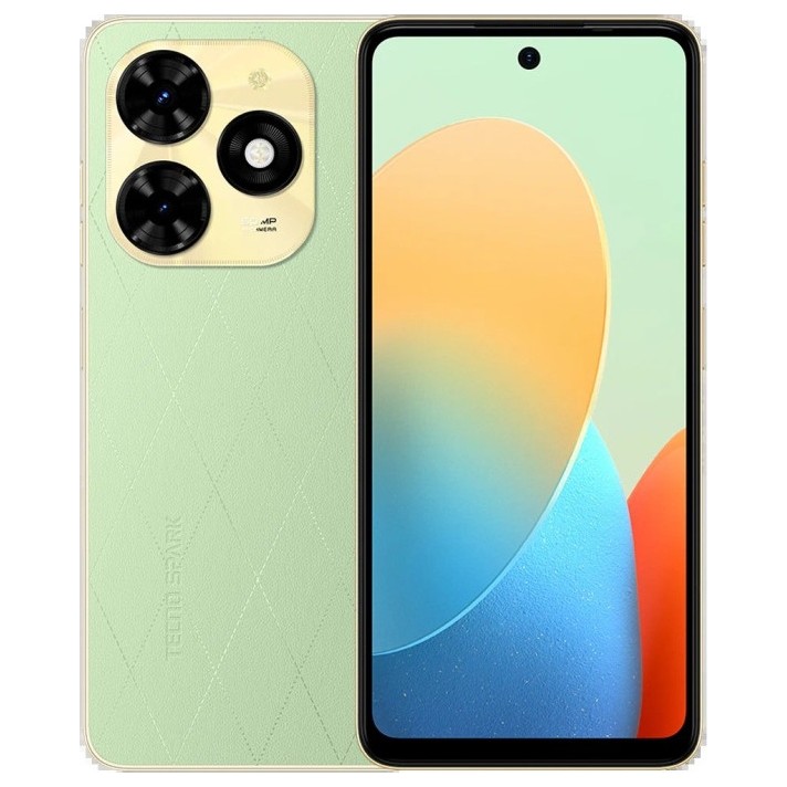 Смартфон Tecno Spark 20C 4/128GB Зеленый (Magic Skin Green) EAC | Фото 1 из 6