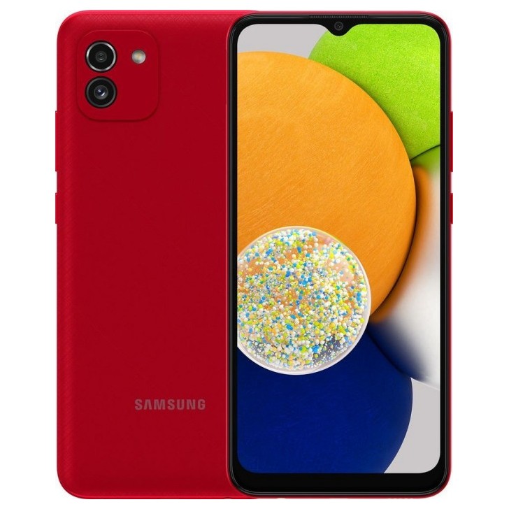 Смартфон Samsung Galaxy A03 4/64GB Красный (Red) | Фото 1 из 5