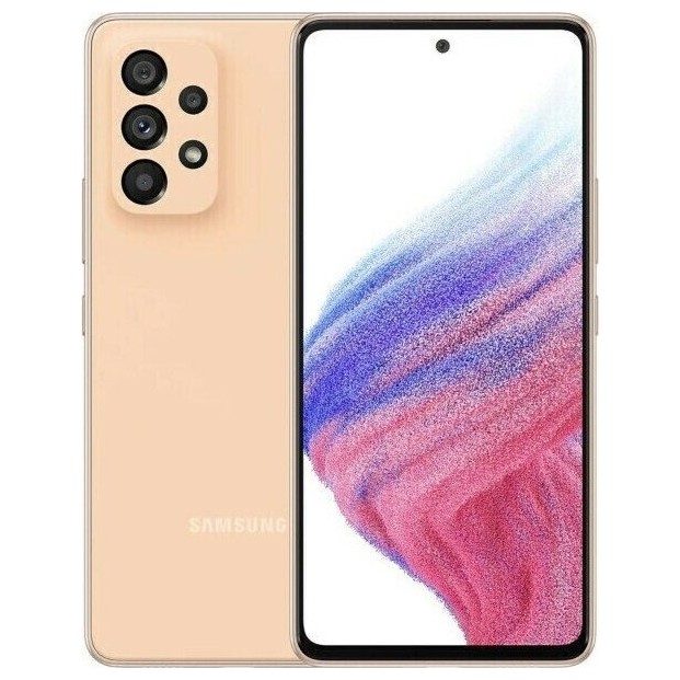 Смартфон Samsung Galaxy A53 5G 8/128GB Персиковый (Awesome Peach) | Фото 11 из 12