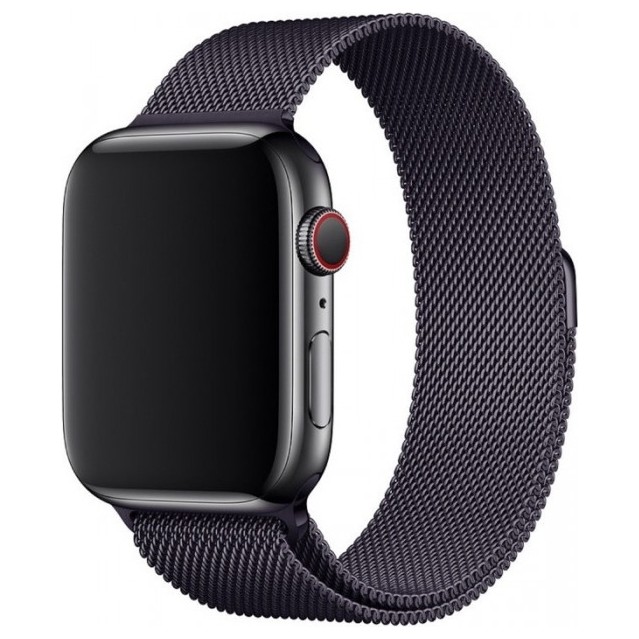 Ремешок Gurdini Milanese Loop для Apple Watch 38/40mm Серый (Gray) | Фото 2 из 2