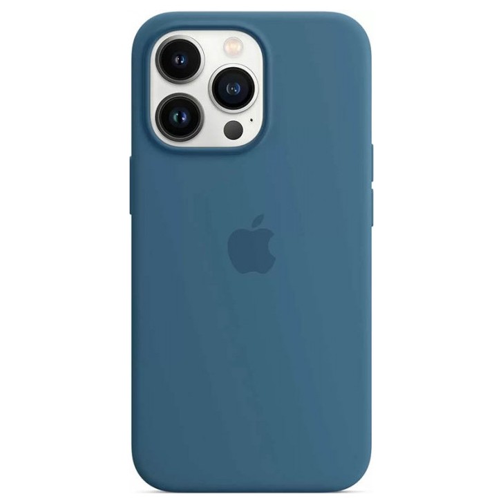 Чехол Silicone Case MagSafe для iPhone 13 Pro Max Голубой | Фото 2 из 3