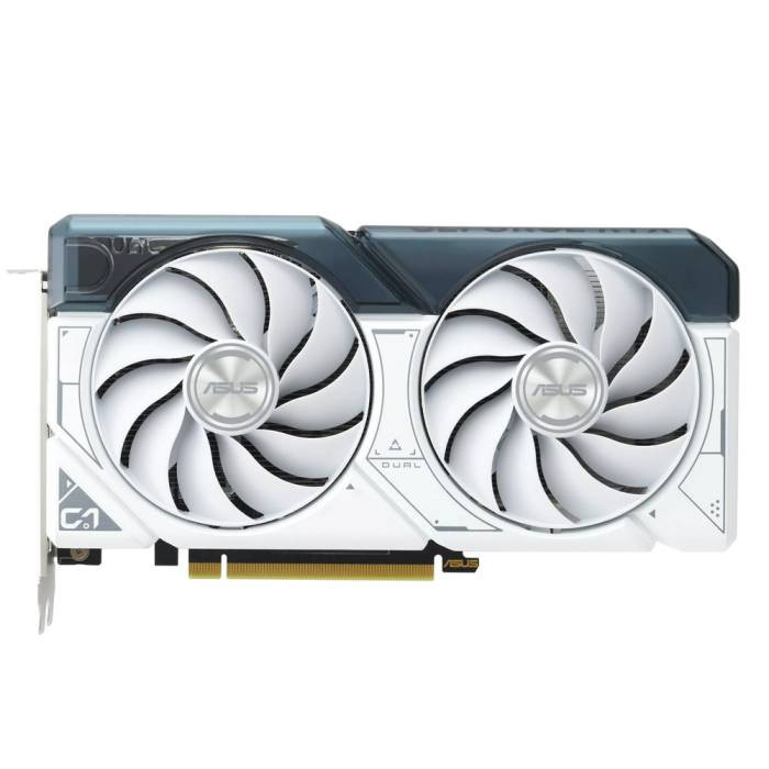 Видеокарта ASUS (DUAL-RTX4060TI-O8G-WHITE) GeForce RTX 4060 TI 8GB 90YV0J42-M0NA00 | Фото 1 из 1