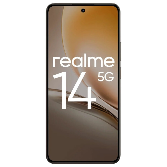Смартфон Realme 14 8/256GB Графитовый черный (Storm Titanium)