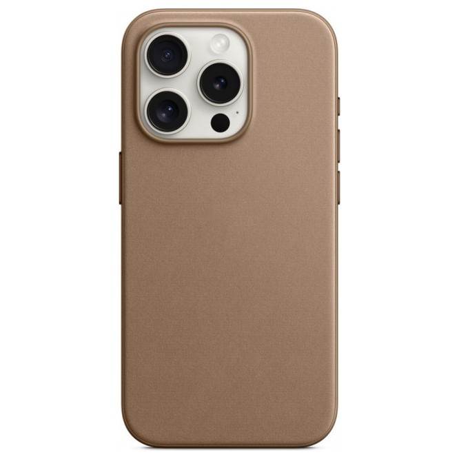 Чехол FineWoven Case MagSafe для iPhone 15 Pro Taupe | Фото 1 из 5