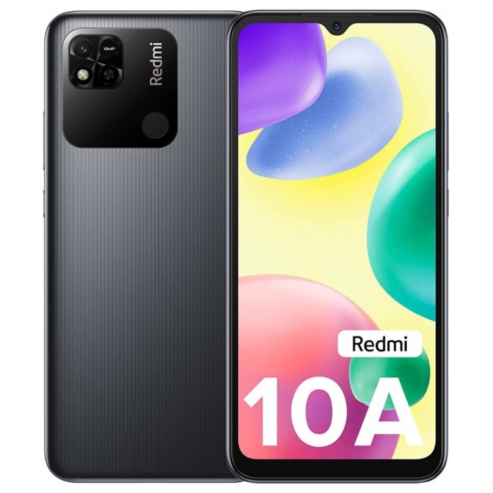 Смартфон Xiaomi Redmi 10A 3/64GB Серый графит (Graphite Gray) | Фото 1 из 4