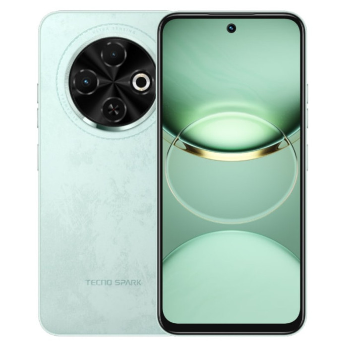 Смартфон TECNO SPARK 30C 4/128GB Мятно зелёный | Фото 1 из 3