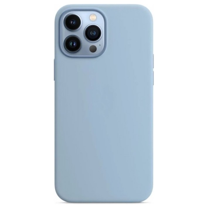 Чехол Silicone Case with Magsafe + IC для iPhone 13 Pro Max Голубой (Blue Fog) | Фото 1 из 2