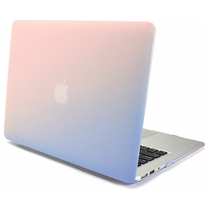 Чехол-накладка HardShell Case для Apple MacBook Air 13.6" A2681 Радужная | Фото 2 из 2