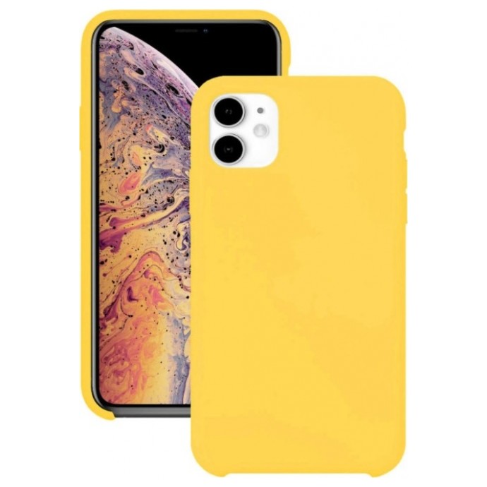 Чехол силиконовый для iPhone 11 Желтый | Фото 1 из 2