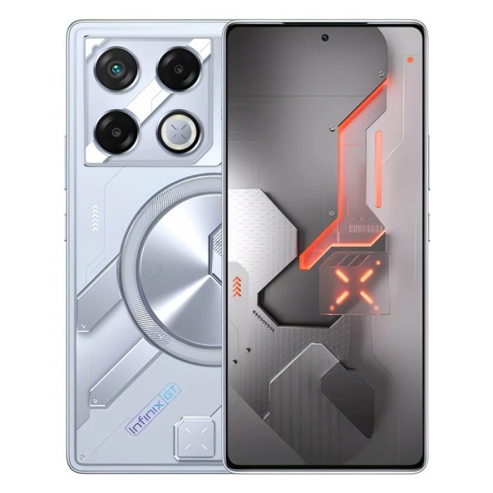 Смартфон Infinix GT 20 Pro 12/256GB Серебро (Mecha Silver) | Фото 1 из 11