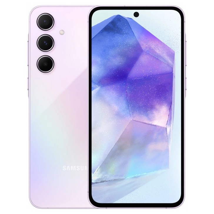 Смартфон Samsung Galaxy A55 8/128Gb Розовый (Awesome Lilac) | Фото 1 из 6
