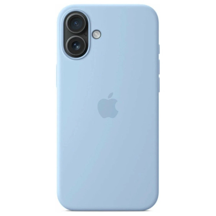 Чехол накладка Silicone Case для iPhone 16 Plus Голубой | Фото 1 из 1