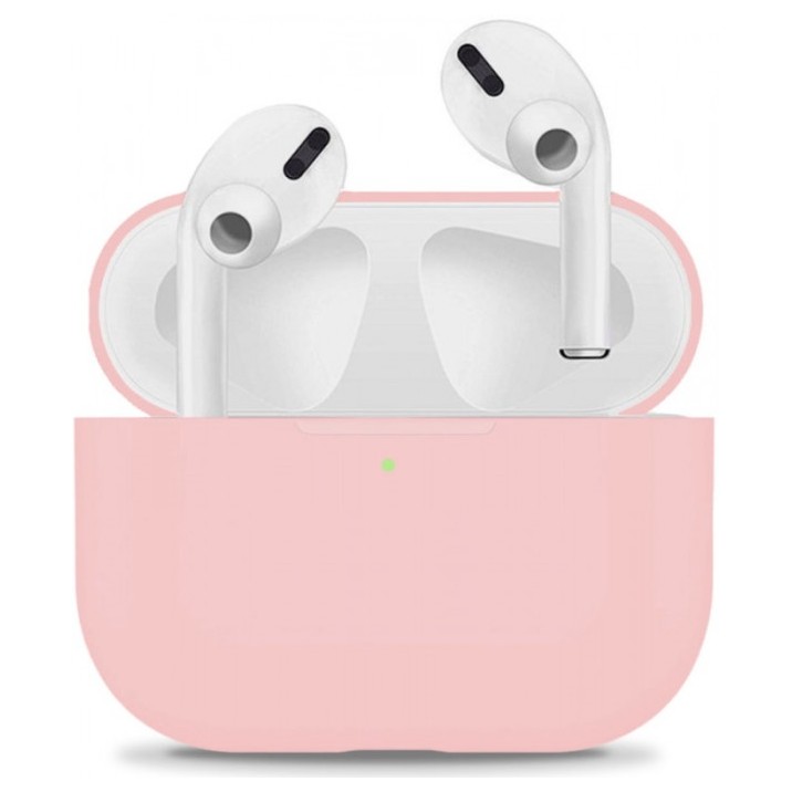 Чехол Gurdini Liquid Silicone Protective Case для AirPods 3 Розовый | Фото 1 из 2