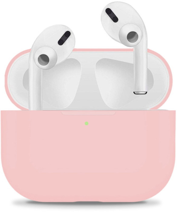 Чехол Gurdini Liquid Silicone Protective Case для AirPods 3 Розовый | Фото 2 из 2