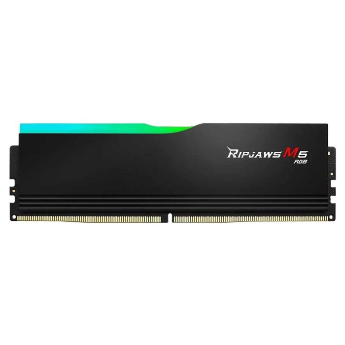 Оперативная память 64Gb DDR5 6000MHz G.Skill Ripjaws M5 RGB (F5-6000J3238G32GX2-RM5RK) (2x32Gb KIT) | Фото 1 из 1