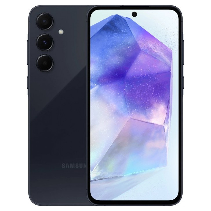 Смартфон Samsung Galaxy A55 8/128Gb Тёмно-синий (Awesome Navy) | Фото 1 из 6