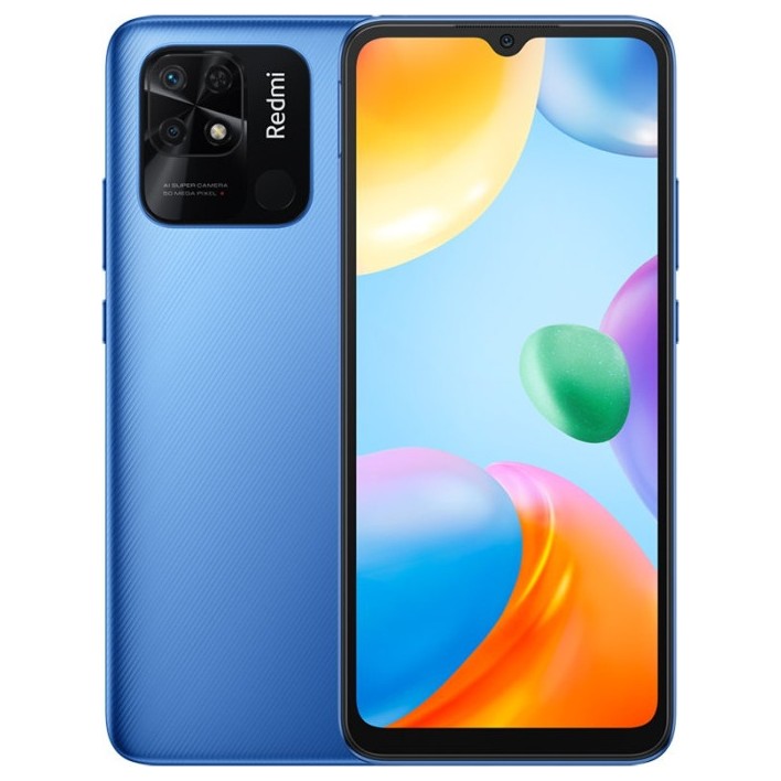 Смартфон Xiaomi Redmi 10C 4/64GB Синий (Blue) | Фото 4 из 4