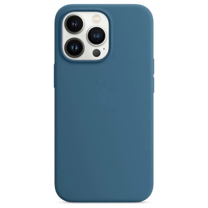 Чехол Silicone Case with Magsafe + IC для iPhone 13 Pro Max Синий (Blue Jay) | Фото 1 из 2