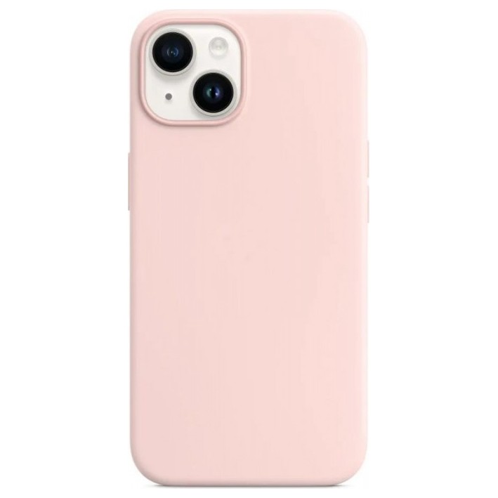 Чехол Silicone Case with Magsafe для iPhone 14 Plus Розовый (Chalk Pink) | Фото 1 из 2