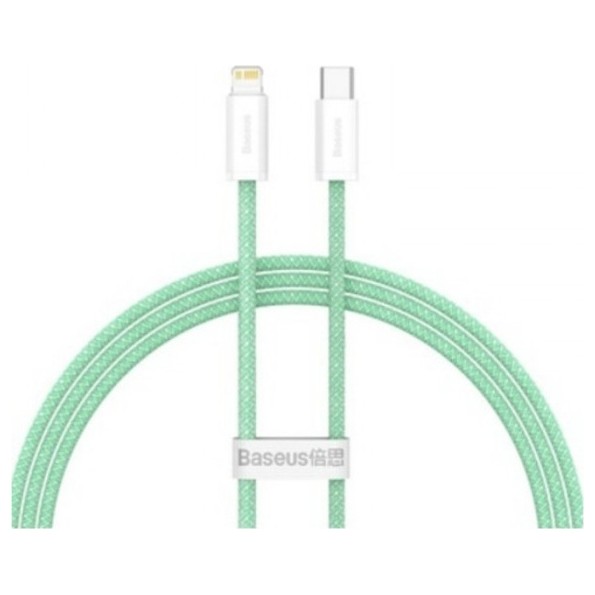 Кабель Baseus Dynamic Series Fast Charging Data Cable Type-C to Lightning 20W 2m Зеленый (CALD000106) | Фото 2 из 3