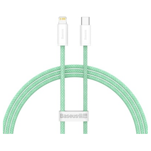 Кабель Baseus Dynamic Series Fast Charging Data Cable Type-C to Lightning 20W 2m Зеленый (CALD000106) | Фото 1 из 3