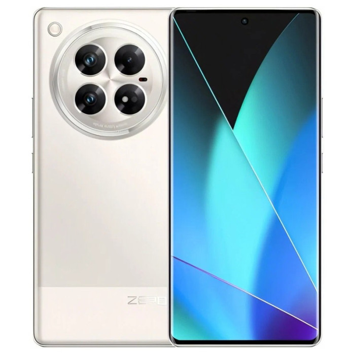 Смартфон Infinix Zero 40 5G 12/256GB Белый (Moving Titanium) | Фото 1 из 3