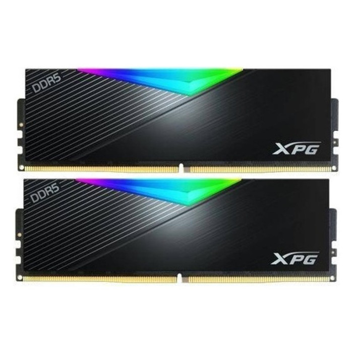 Оперативная память 64Gb DDR5 6400MHz ADATA XPG Lancer RGB (AX5U6400C3232G-DCLARWH) (2x32Gb KIT) | Фото 1 из 1