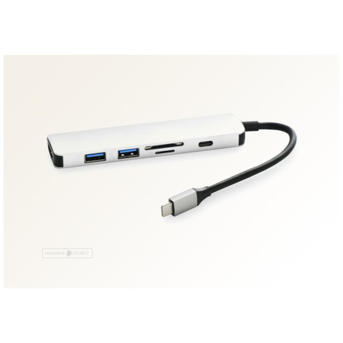Стыковочная станция USB-C Expander to PD/HDMI 4K/2xUSB3.0/CardReader Графит