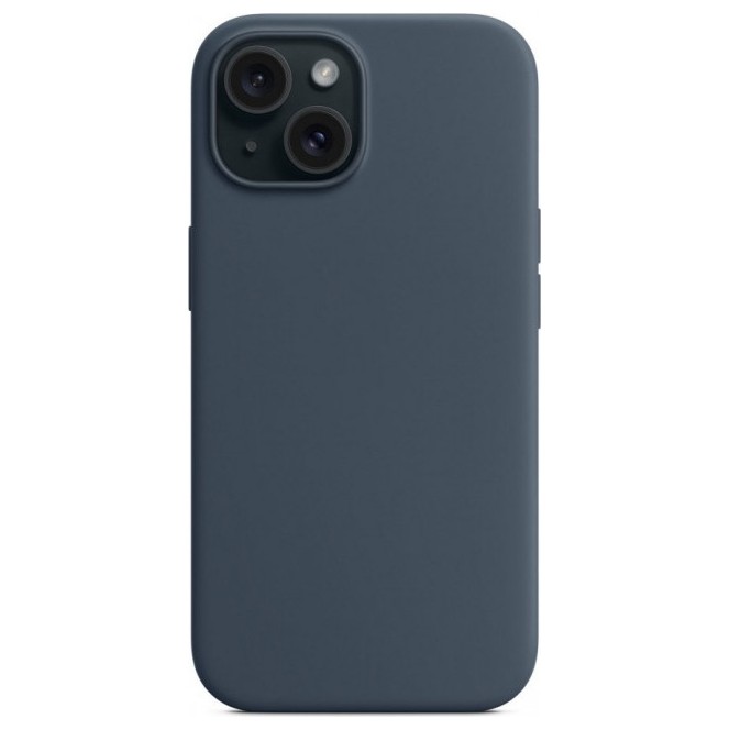 Чехол Silicone Case MagSafe для iPhone 15 Strom Blue | Фото 1 из 5